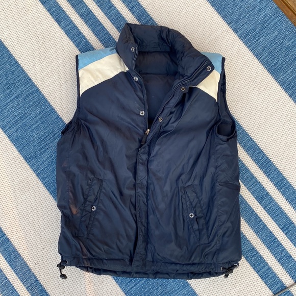 GAP Other - GAP Vintage Mens  Y2K! Reversible Down Vest! Med EUC!original owner! 🔥